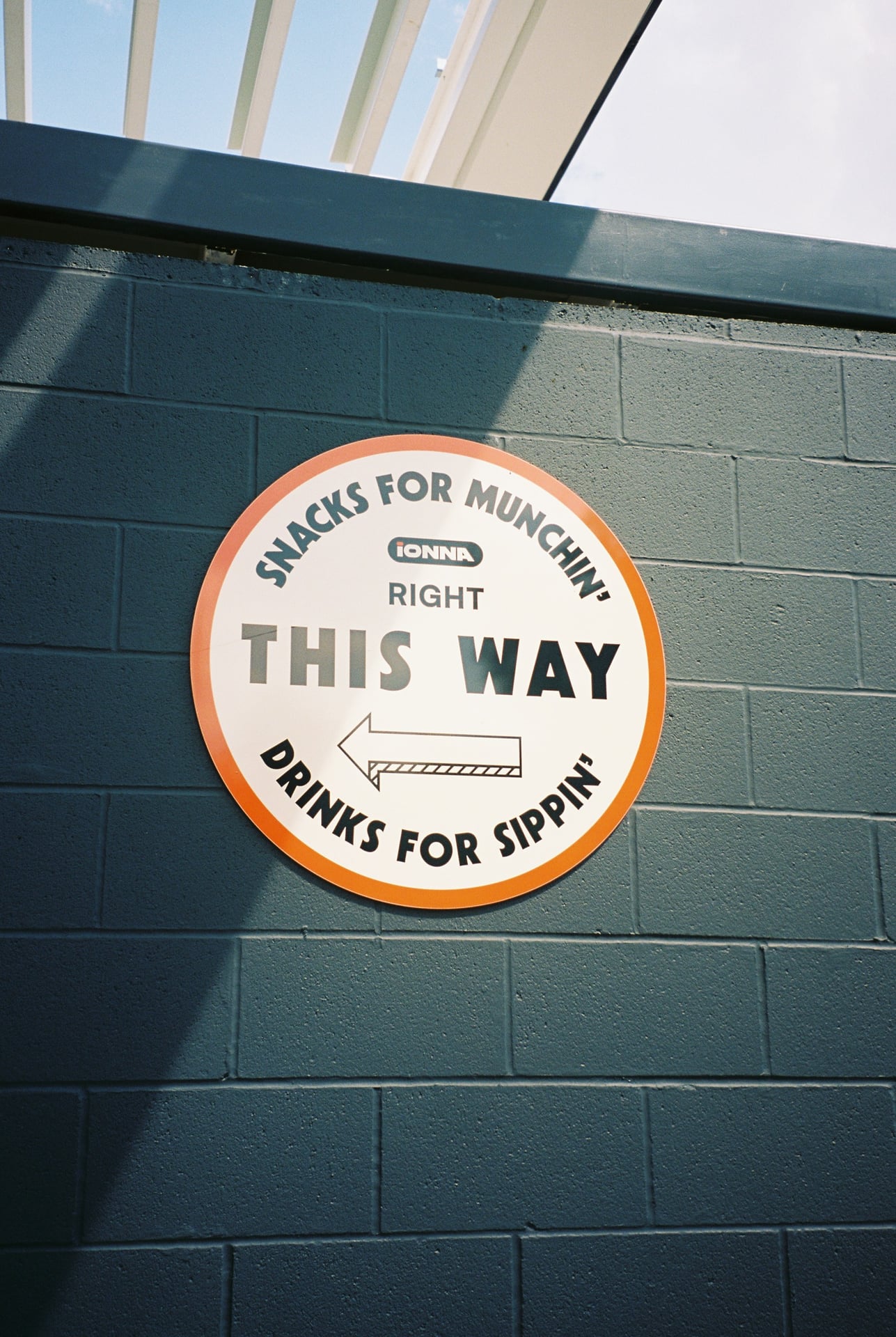 IONNA EV charging station ground photography shot on 35mm Kodak Ektar film by IRL Marketing